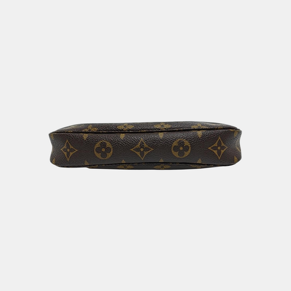 ACCESSOIRES Monogram Coated Canvas Brown
