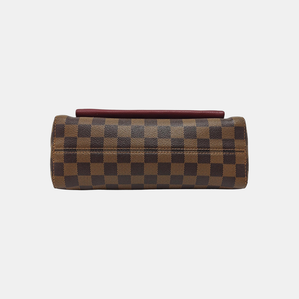 VAVIN PM Damier Ebene Coated Canvas Brown