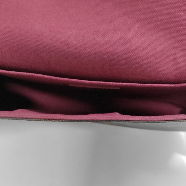 FÉLICIE Monogram Coated Canvas Brown