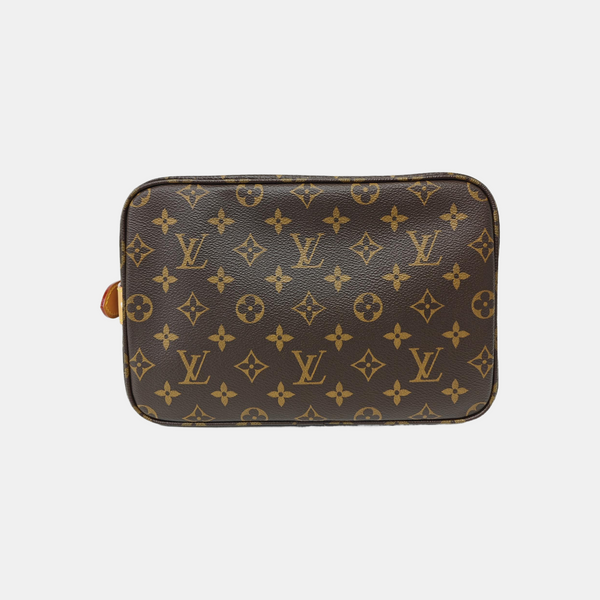 ALL IN GM Monogram Coated Canvas Brown