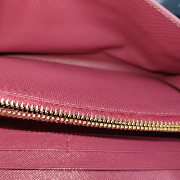 Mini Bag Saffiano Calfskin Red Wallet