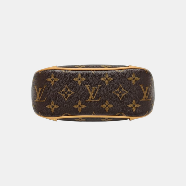 BOULOGNE Nano Monogram Coated Canvas Brown