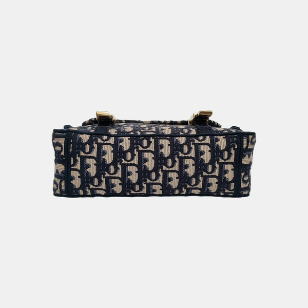 Diorcamp Small Oblique Canvas Blue