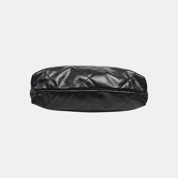 CHANEL 22 Small Quilted Calfskin Black