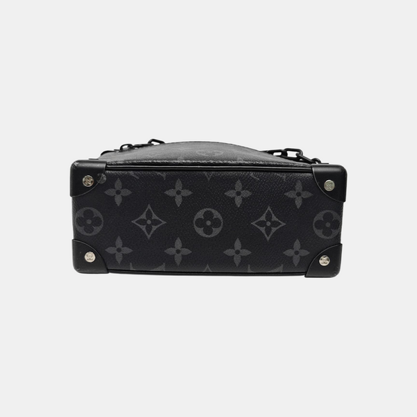 SOFT TRUNK Mini Monogram Coated Canvas Black