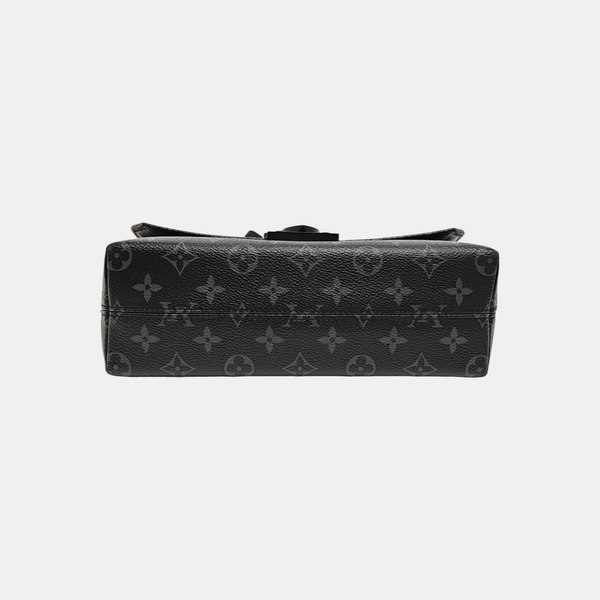 S-CAPE Monogram Coated Canvas Black