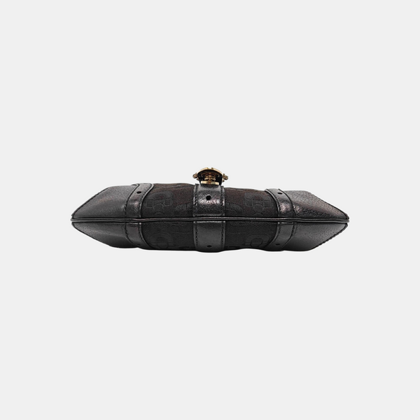 Canvas Top Handle Bag Black