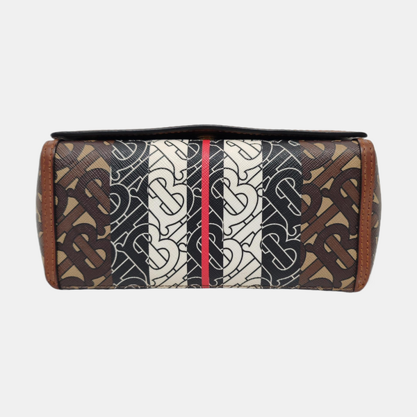 Crossbody Bag Coated Canvas Multicolor