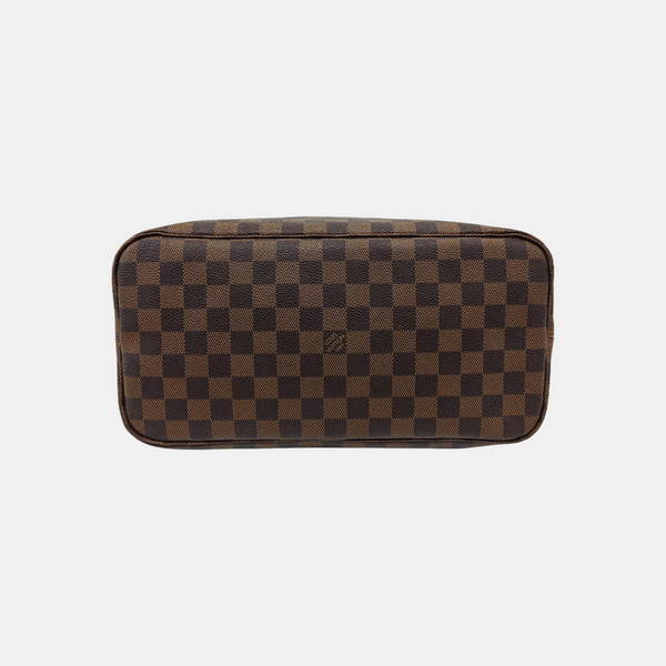 NEVERFULL MM Damier Ebene Coated Canvas Brown
