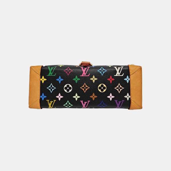 LV × TM ELIZA Monogram Coated Canvas Black