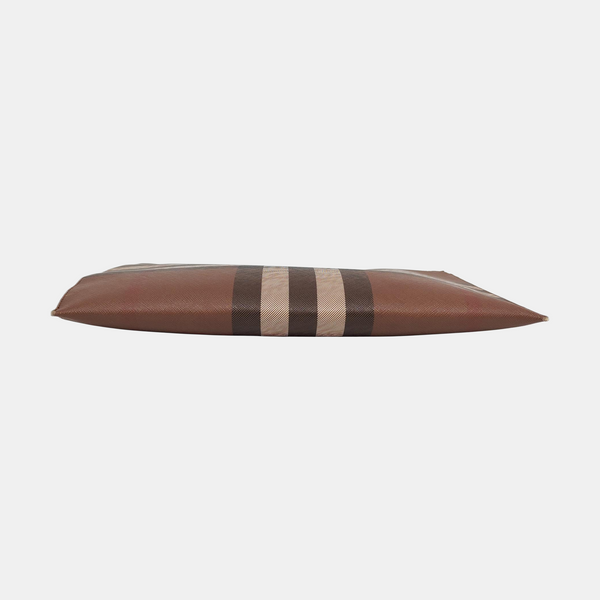 Large Coated Canvas Brown