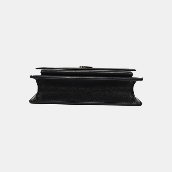 SUNSET Mini Calfskin Black
