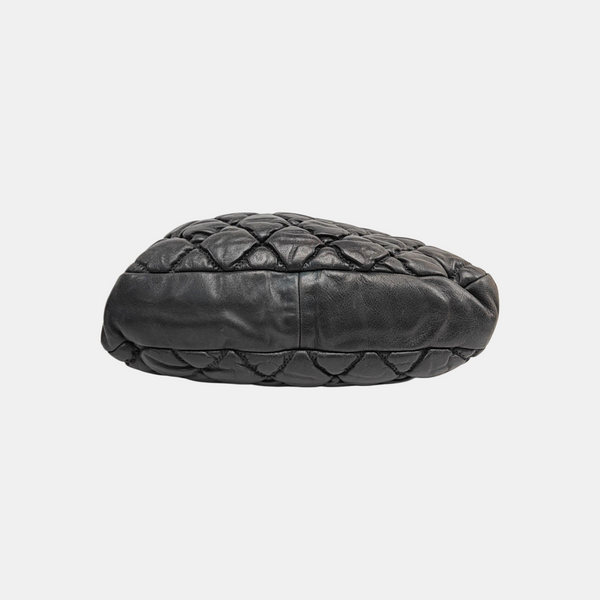 Quilted Calfskin Gray