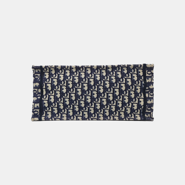 Book Tote Medium Oblique Canvas Blue