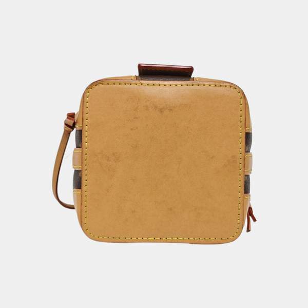 NOÉ Mini Monogram Coated Canvas Brown