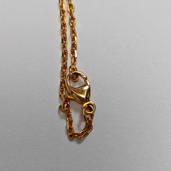 Pop H Metal Rose Gold Necklace