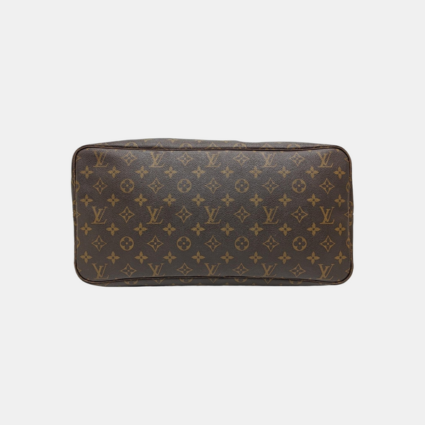 NEVERFULL GM Monogram Coated Canvas Brown