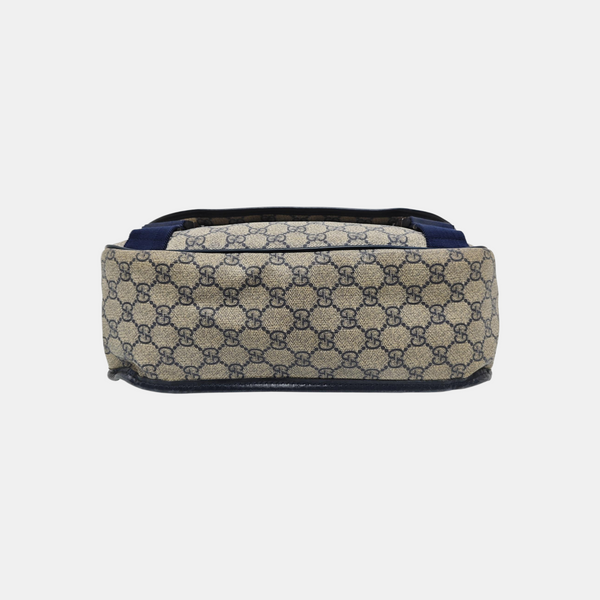 Monogram Coated Canvas Shoulder Bag Beige