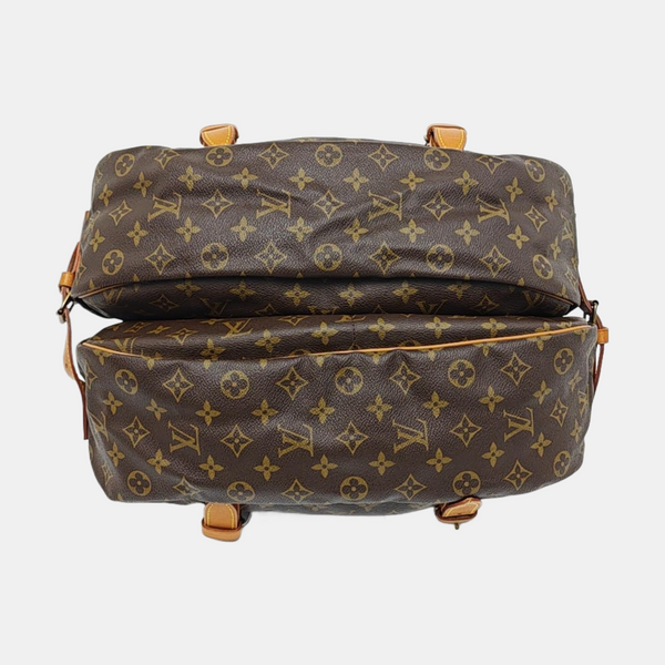 SAUMUR Monogram Coated Canvas Brown