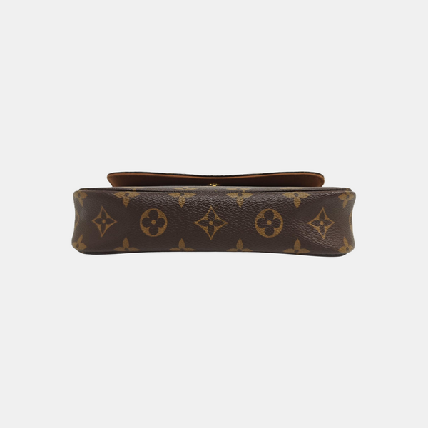 IVY Monogram Coated Canvas Brown