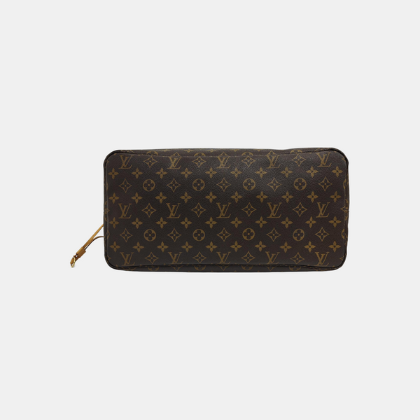 NEVERFULL GM Monogram Coated Canvas Brown