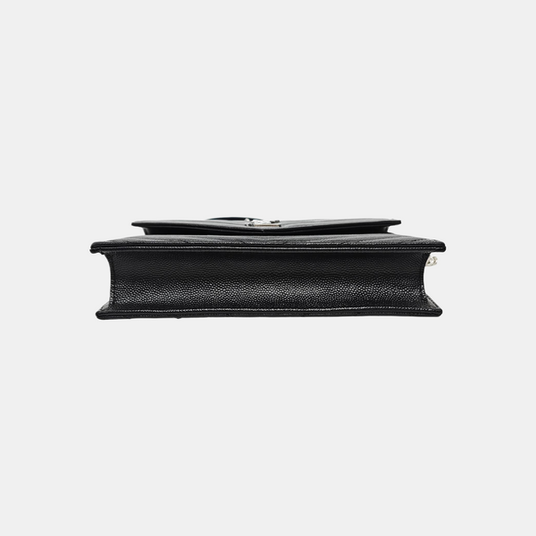 MONOGRAM WOC Chevron Calfskin Black
