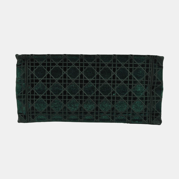 Book Tote Medium Velvet Green