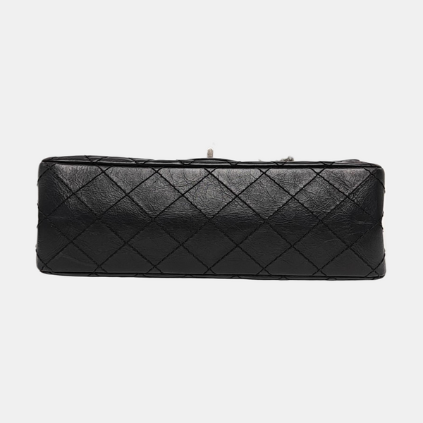 2.55 225 (small) Quilted Calfskin Black