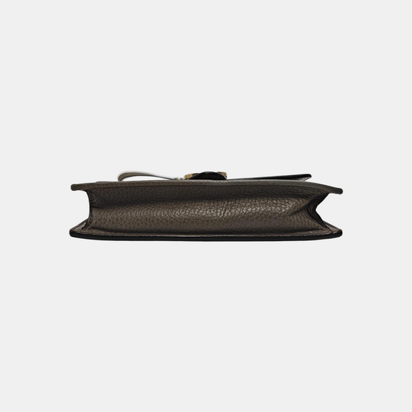 Interlocking G Small Calfskin Gray