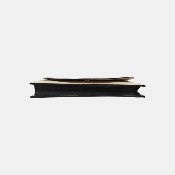 Calfskin Clutch Brown