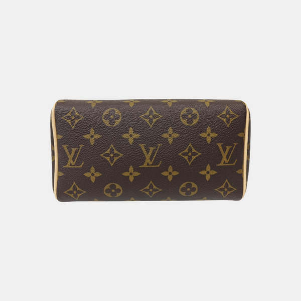 SPEEDY 20 Monogram Coated Canvas Brown