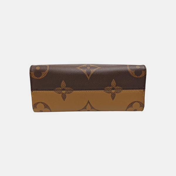 ONTHEGO PM Monogram Coated Canvas Brown
