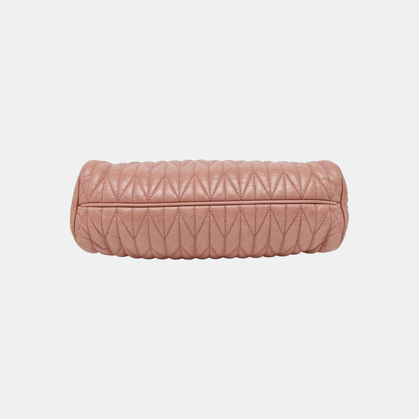 Calfskin Shoulder Bag Pink