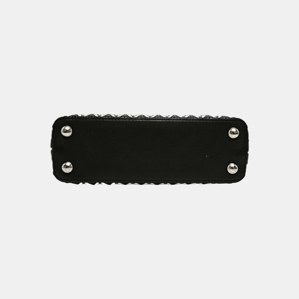 CAPUCINES PM Calfskin Black