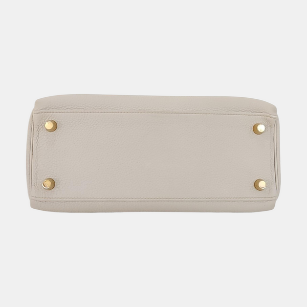 Kelly 25 Togo White