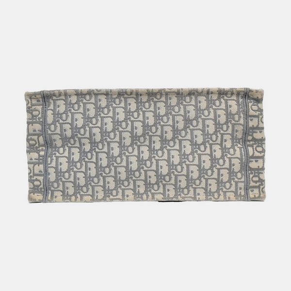 Book Tote Medium Oblique Canvas Gray