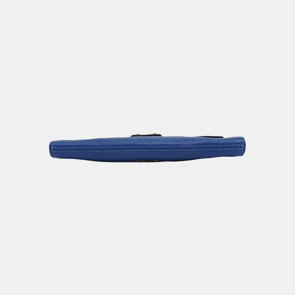 Calfskin Clutch Blue