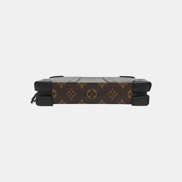 WALLET TRUNK Monogram Calfskin Gray