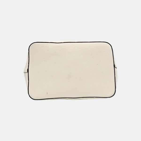 NÉONOÉ MM Monogram Calfskin White