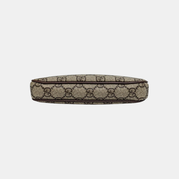 Ophidia Mini Monogram Coated Canvas Beige