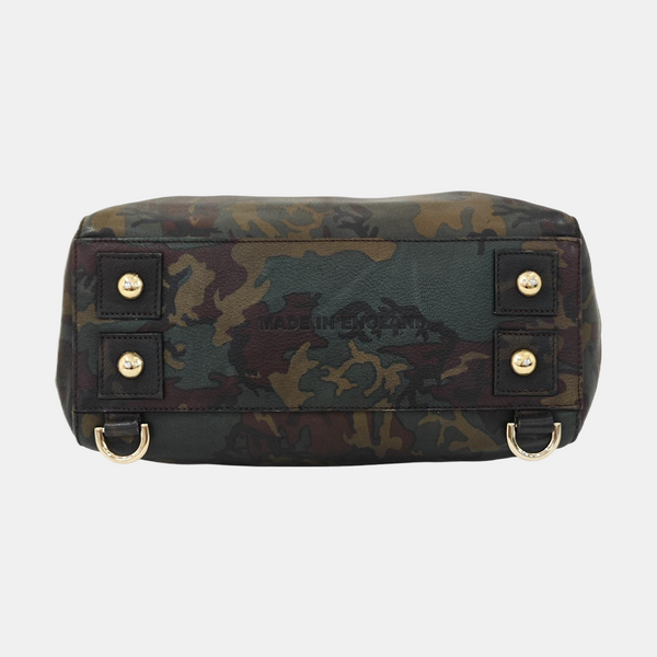 Calfskin Shoulder Bag Multicolor