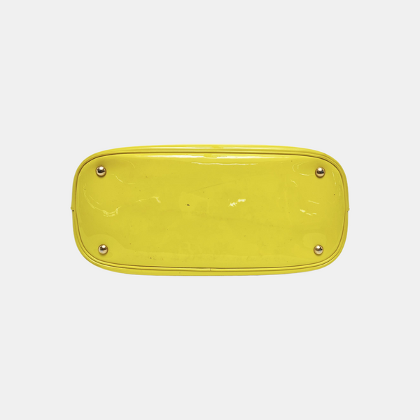 Bright Bit Patent Leather Yellow