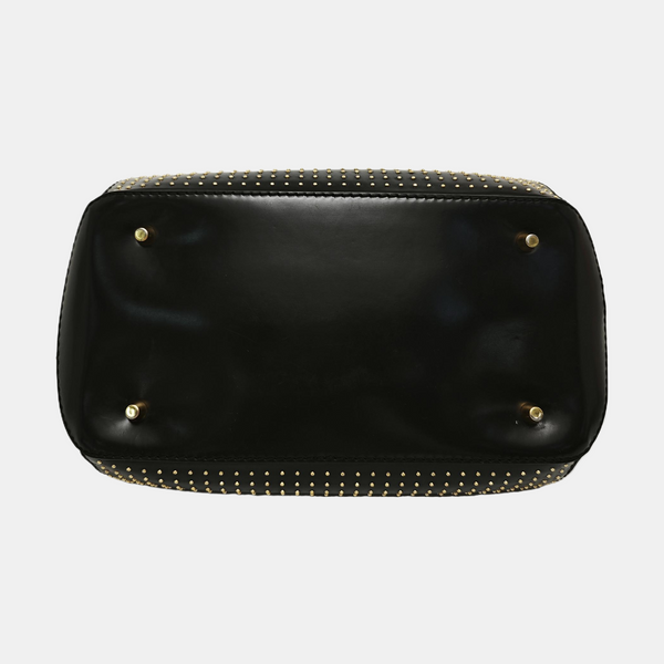Calfskin Shoulder Bag Black