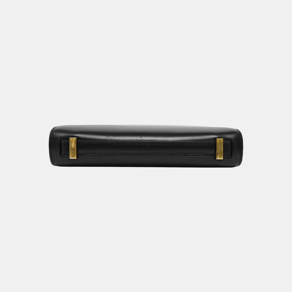 Calfskin Shoulder Bag Black