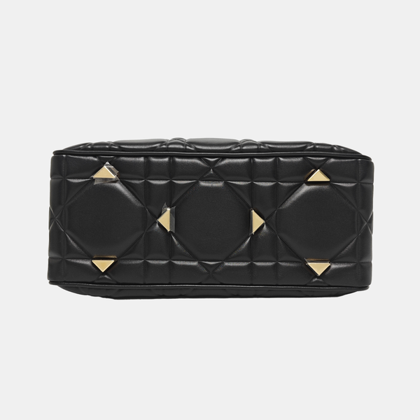 Lady Dior Large Cannage Calfskin Black
