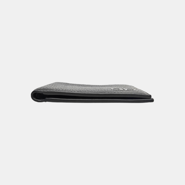 Gancini Calfskin Black Wallet
