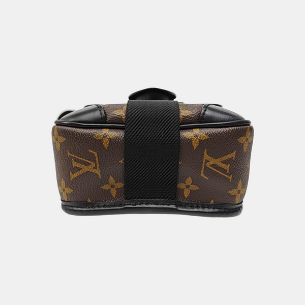S LOCK PM Monogram Coated Canvas Brown
