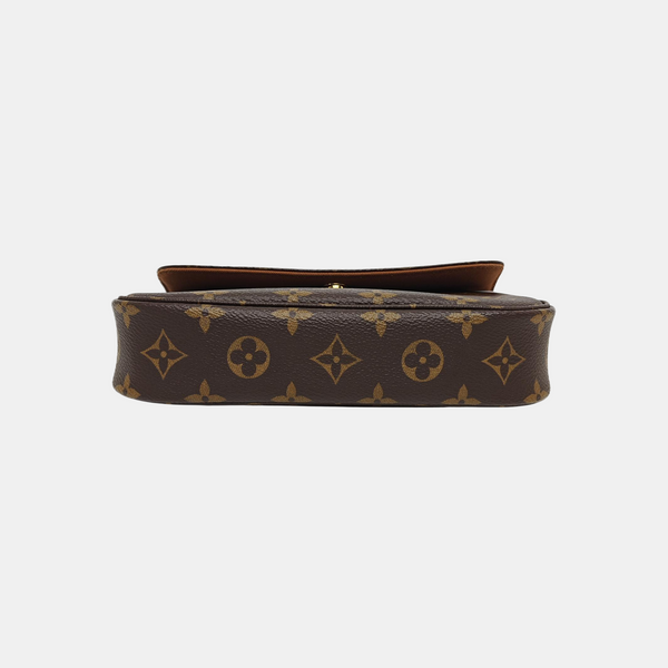 IVY Monogram Coated Canvas Brown