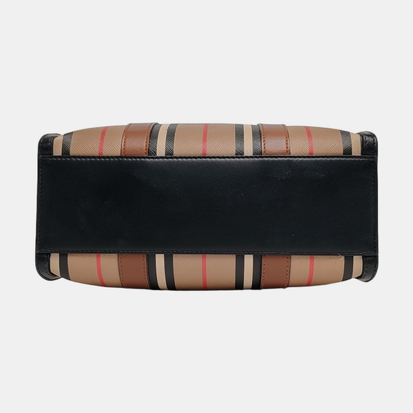 Coated Canvas Small Beige