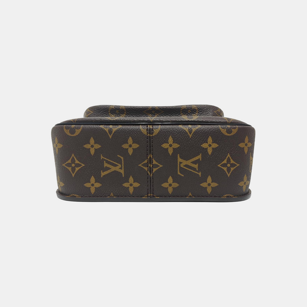 PASSY Monogram Coated Canvas Brown
